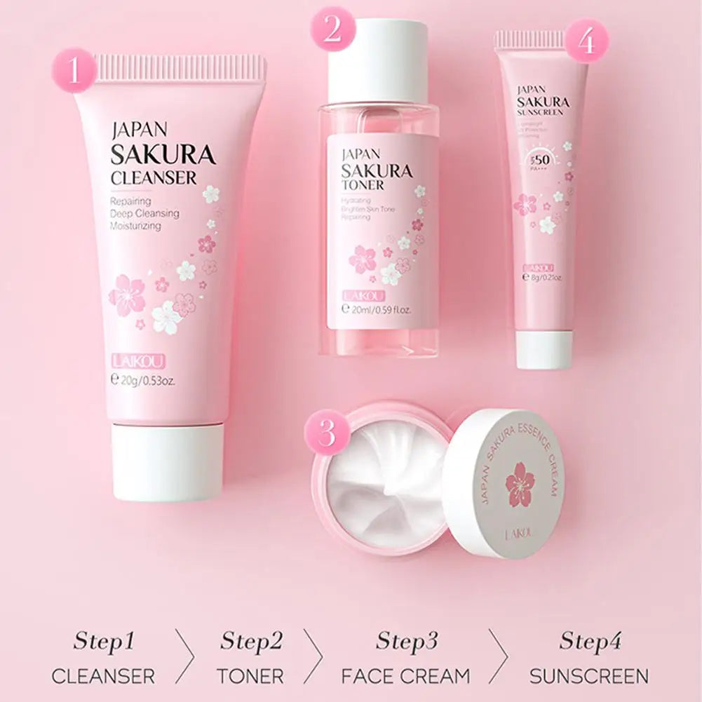 Sakura Complete Facial Care Set