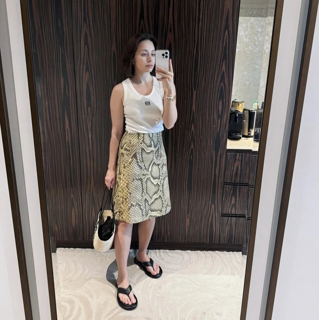Snakeskin Printed Fashion Premium Edition