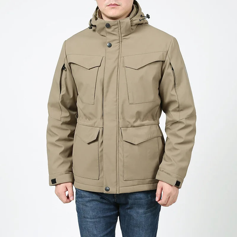 Waterproof Hooded Tactical Field Jacket