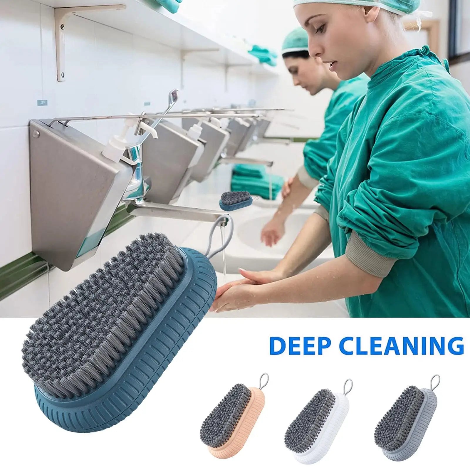 Nail Brush Scrubbing Soft Art Nail Brush Remove Dirt Practical Fingernail Manicure Tools Care Pedicure Hand Cleaning