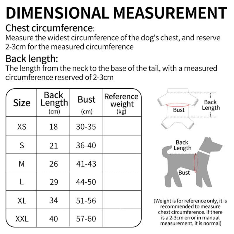 Soft Warm Fleece Dog Jumpsuit
