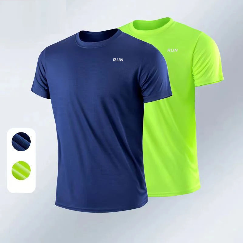 Men Short Sleeve Gym t-Shirts Oversized t-Shirt Tees For Men Football t Shirt Jersey Summer Quick Dry Soccer Top Man Clothing