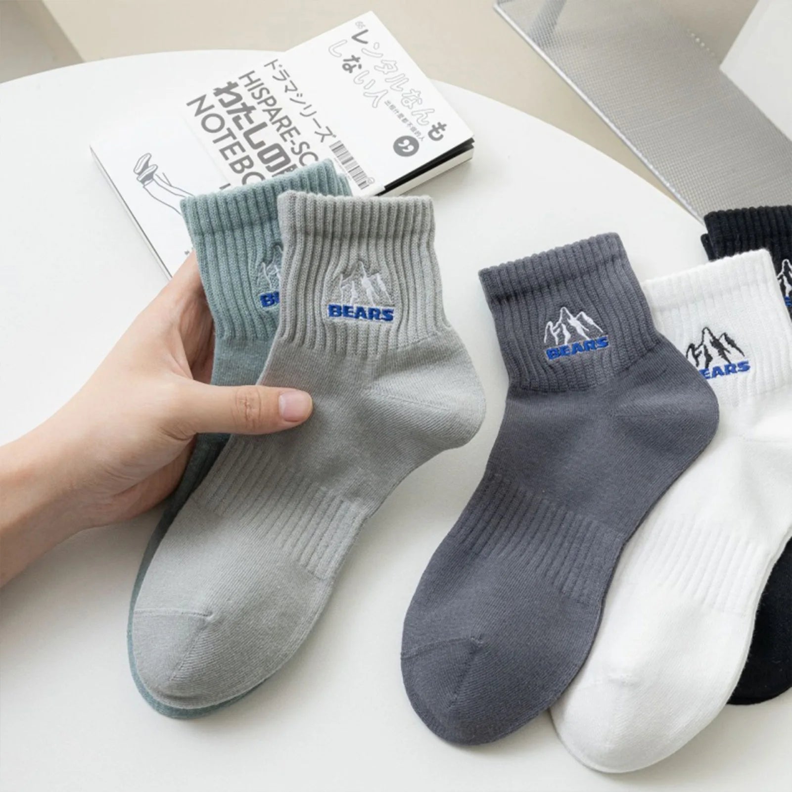 Cozy Non Slip Crew Socks