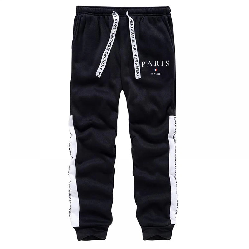 Men's Tracksuit 2 Pcs Sets Print Casual Hooded Sweatshirts Outdoors Sports Jogging Clothing Classic Fashion Single Hoodie Pants
