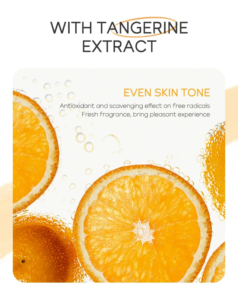 Vitamin C Skincare Set 5pcs(Cleanser-Toner-Serum-Eye Serum-Face Cream) + Natural Antioxidant Ingredients, Nourish Even Skin Tone