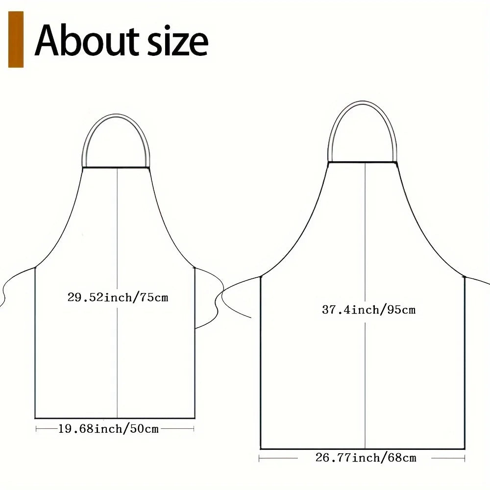 Vibrant Cartoon Cat Kitchen Apron