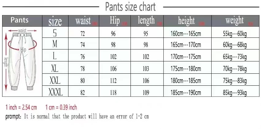 Men'S Streetwear Athletic Joggers - Comfortable Breathable and Durable Sweatpants with Pockets for Running Training