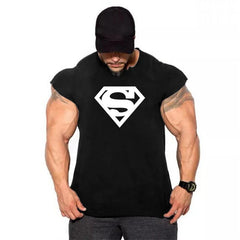 Mens Tank Tops Shirt Gym Tank Top Fitness Clothing Vest Sleeveless Cotton Man Canotte Bodybuilding Ropa Hombre Man Clothes Wear