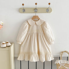 Sweet Long Sleeve Princess Girls Dress