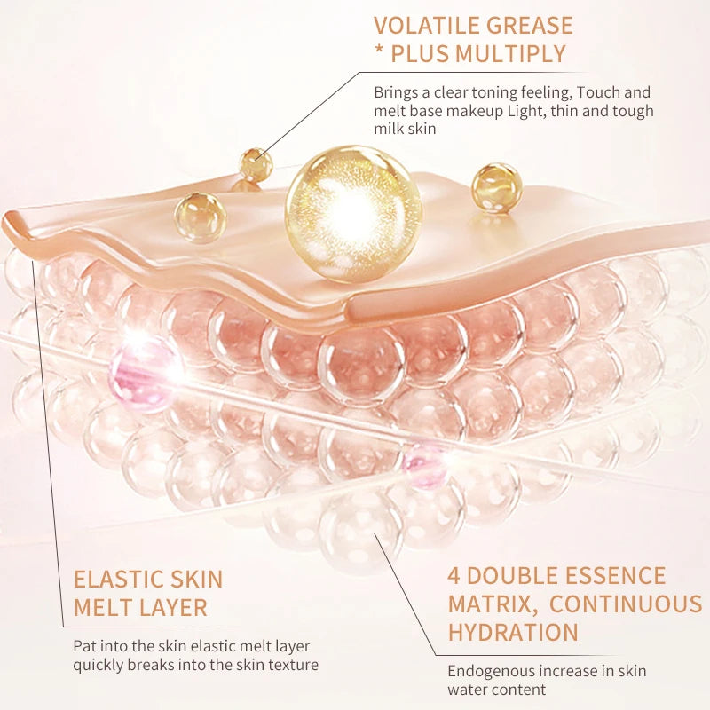 NOVO Moisturizing Lightweight Foundation Make-Up Can Create Natural And Soft Skin With Good Makeup Holding And Blemish Effect,