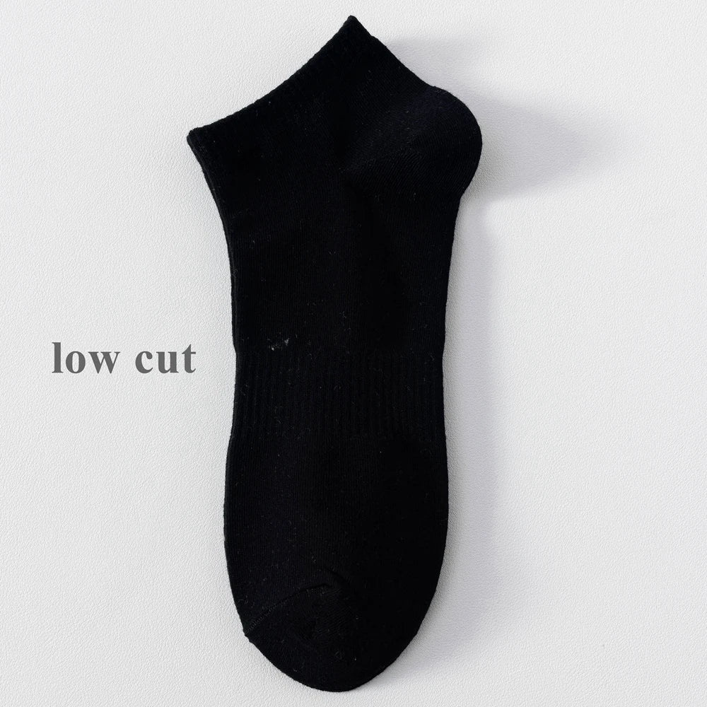 Plus Size Cotton Crew Socks