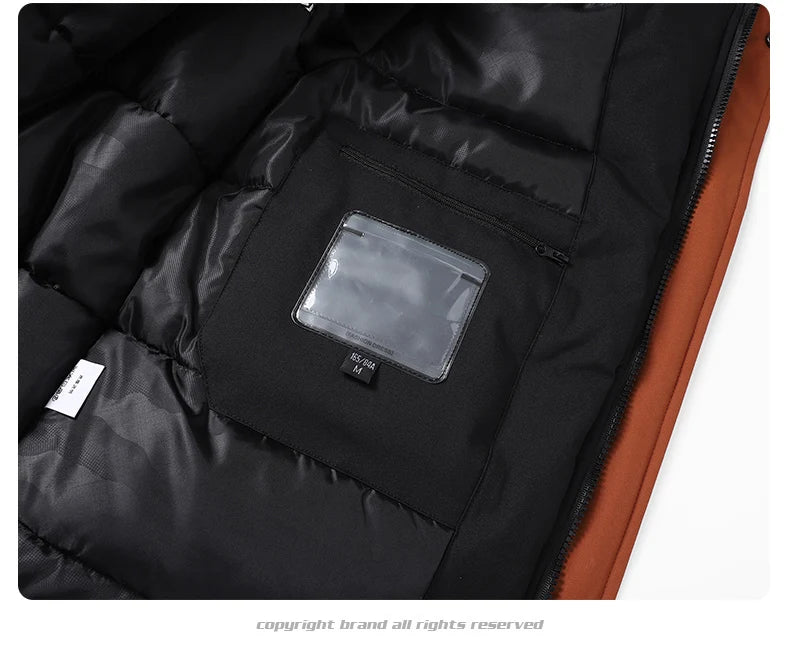 Thick Hooded Hiking Jacket