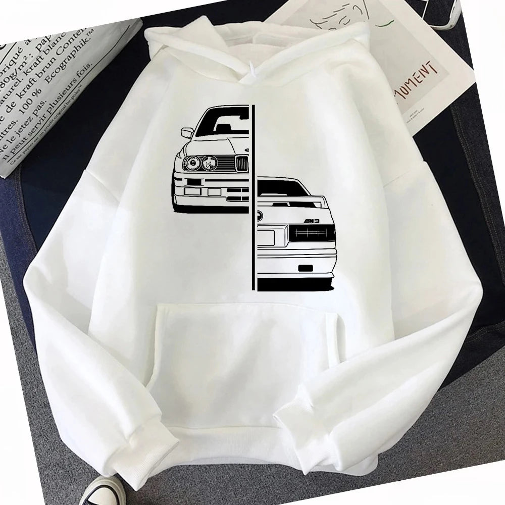 New Autumn Winter Car Hoodies Fashion Mens Stylish Cars Design Hooded Men Sweatshirts Hoody Man Purple Hip Hop Harajuku Hoodie
