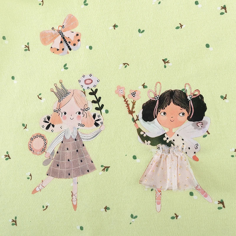 Embroidered Floral Summer Girls Dress