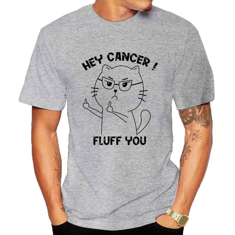 Funny Awareness Cat Graphic Tee