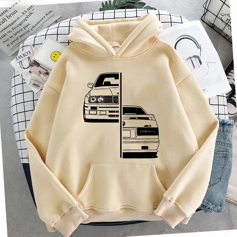New Autumn Winter Car Hoodies Fashion Mens Stylish Cars Design Hooded Men Sweatshirts Hoody Man Purple Hip Hop Harajuku Hoodie