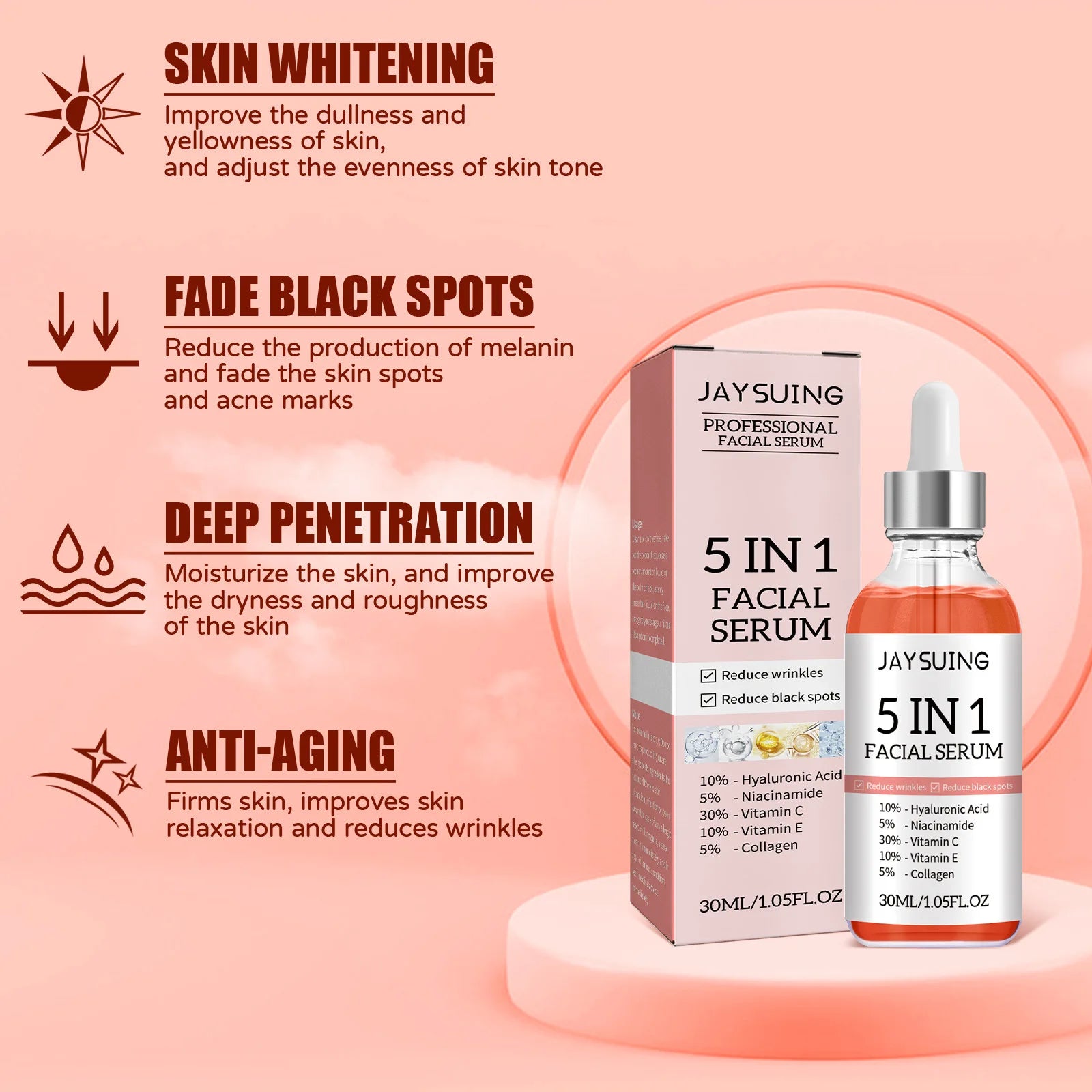 Hyaluronic Vitamin C Face Serum
