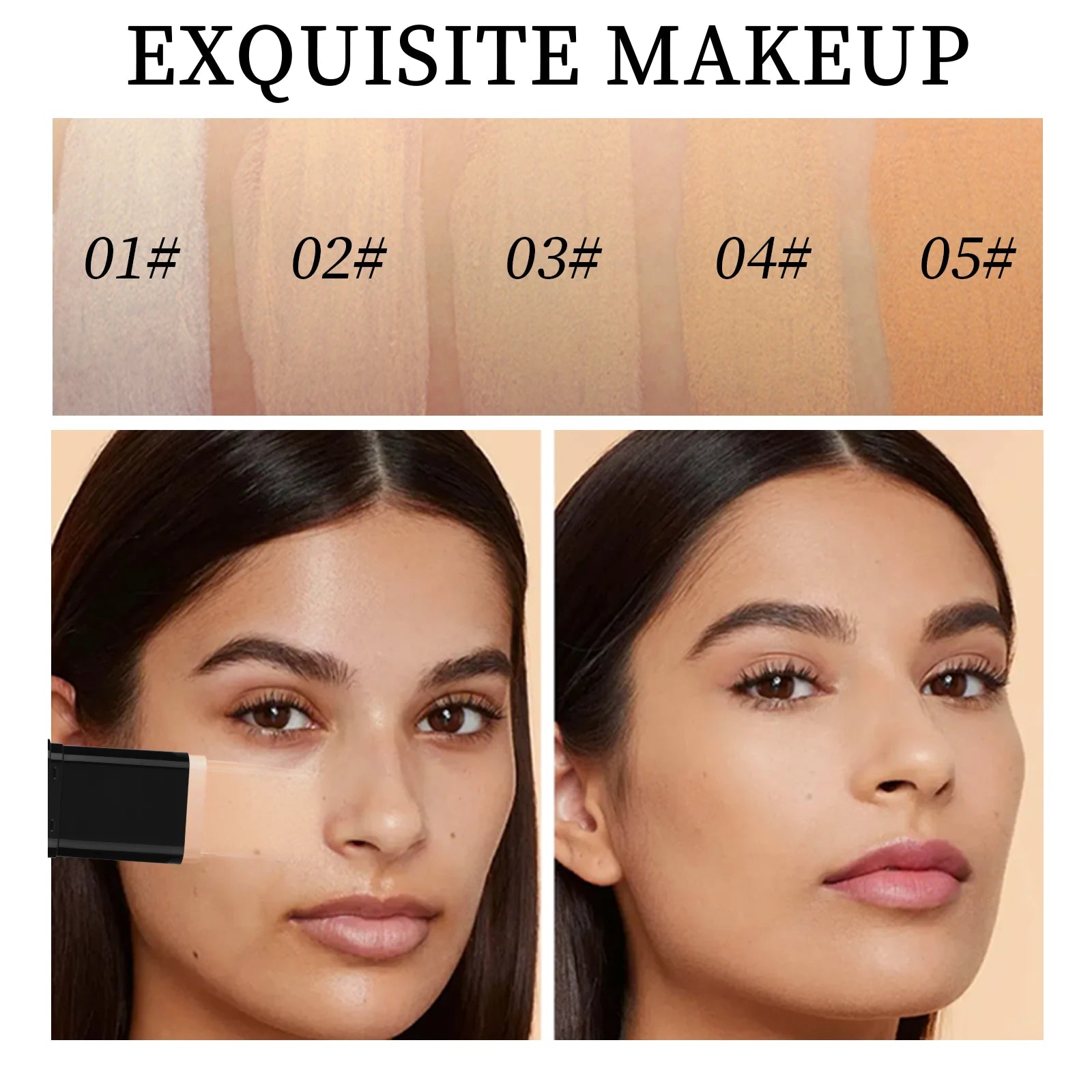 Dual Matte Concealer Foundation Stick