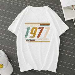 Vintage 1977 Classic Print Tee