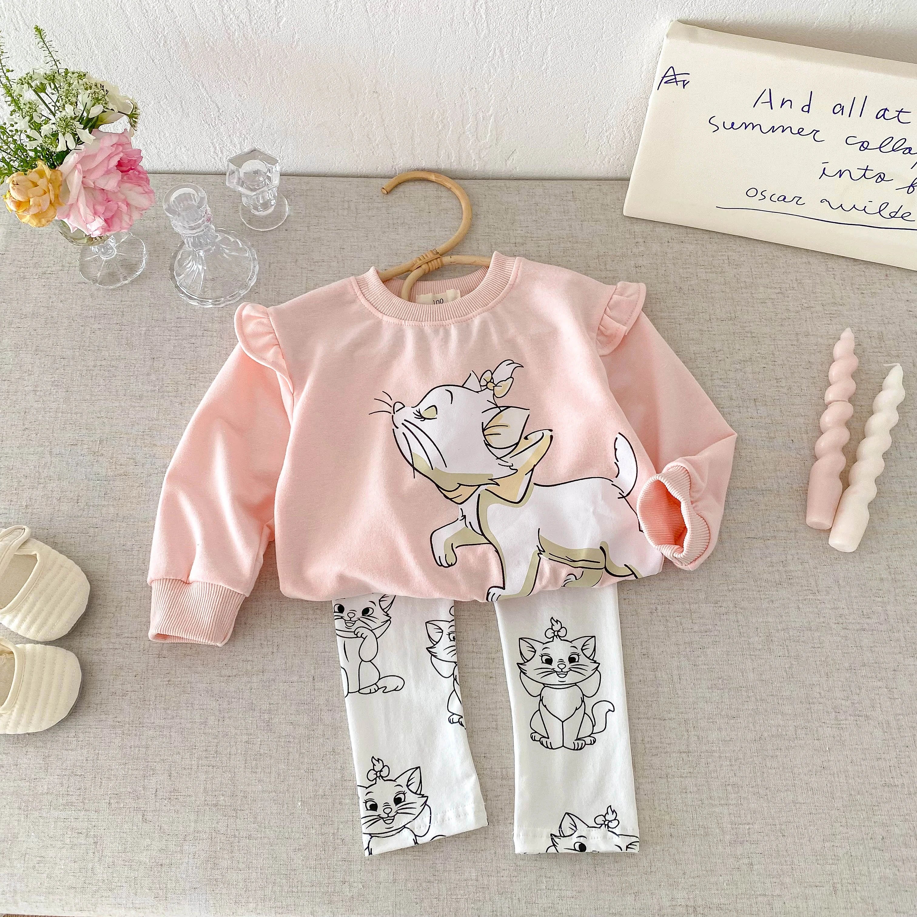 Cartoon Baby Sports Two-Piece Set
