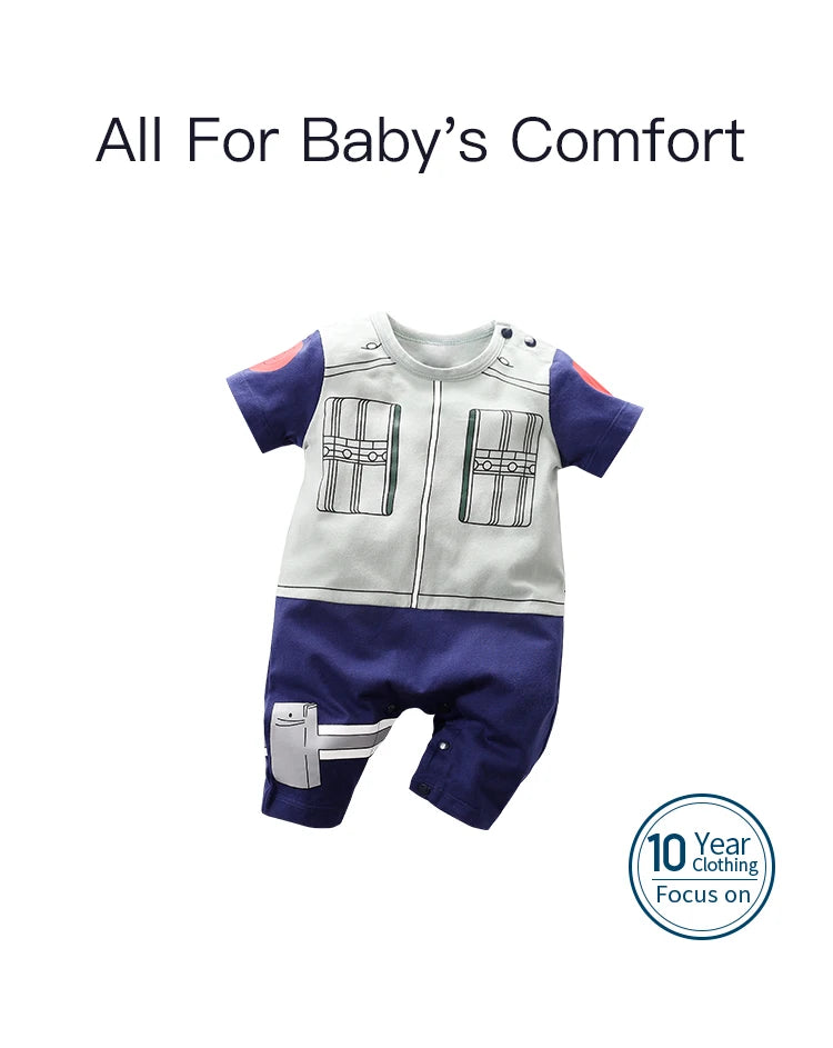 Anime Style Baby Summer Romper