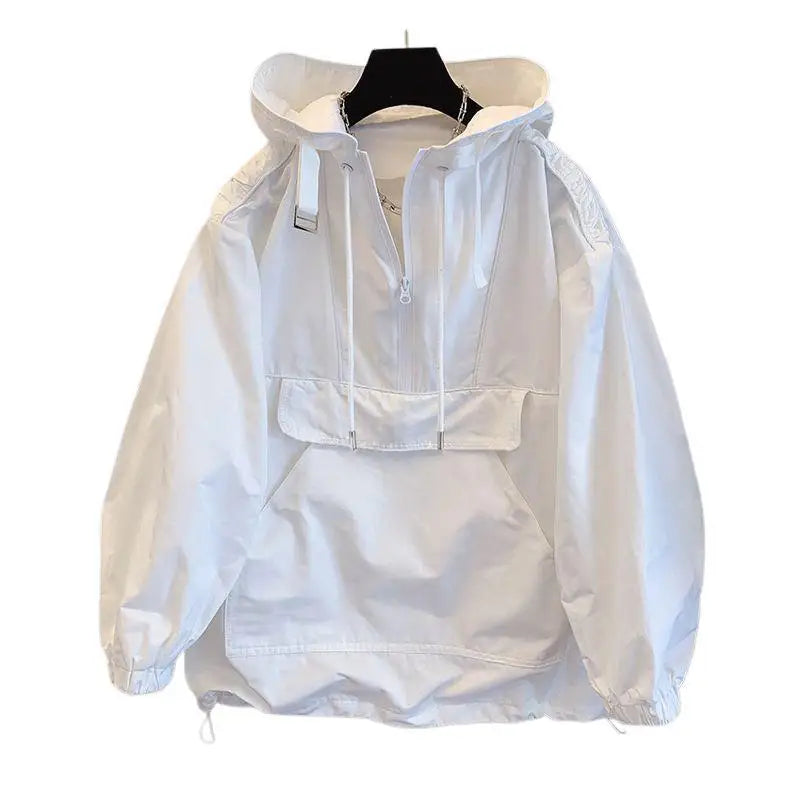 Waterproof Hooded Trench Jacket