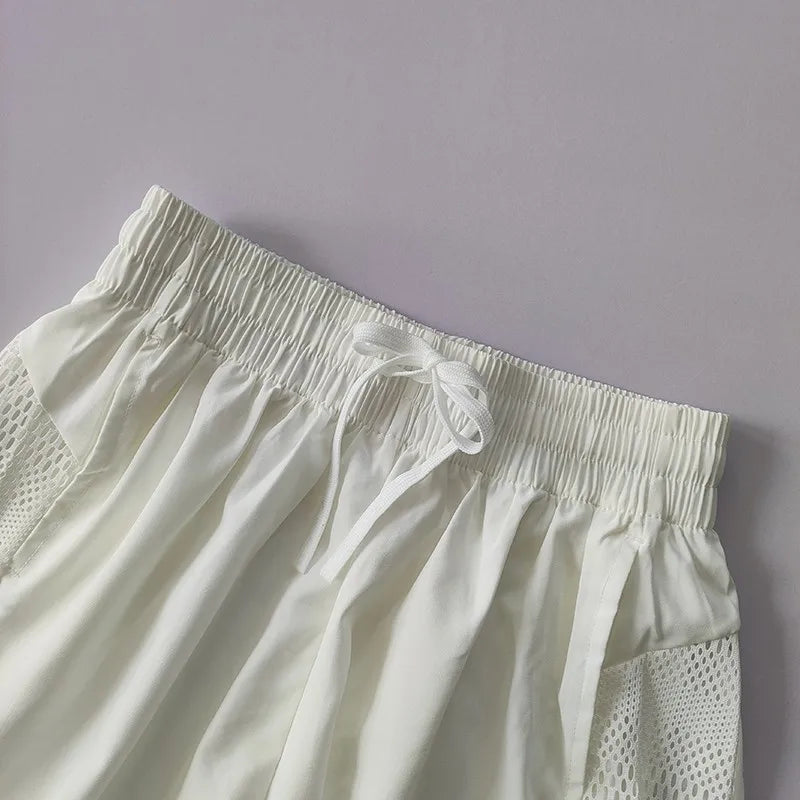 High Waist Yoga Training Shorts