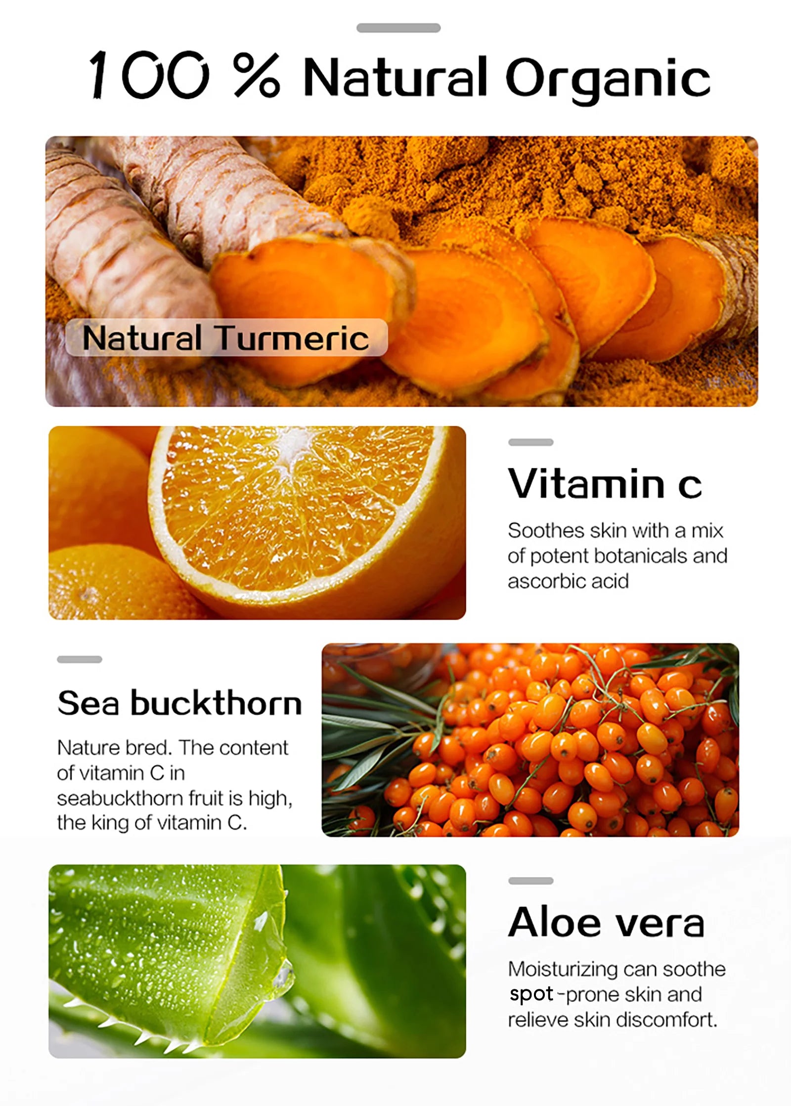 Organic Turmeric Brightening Skincare Set