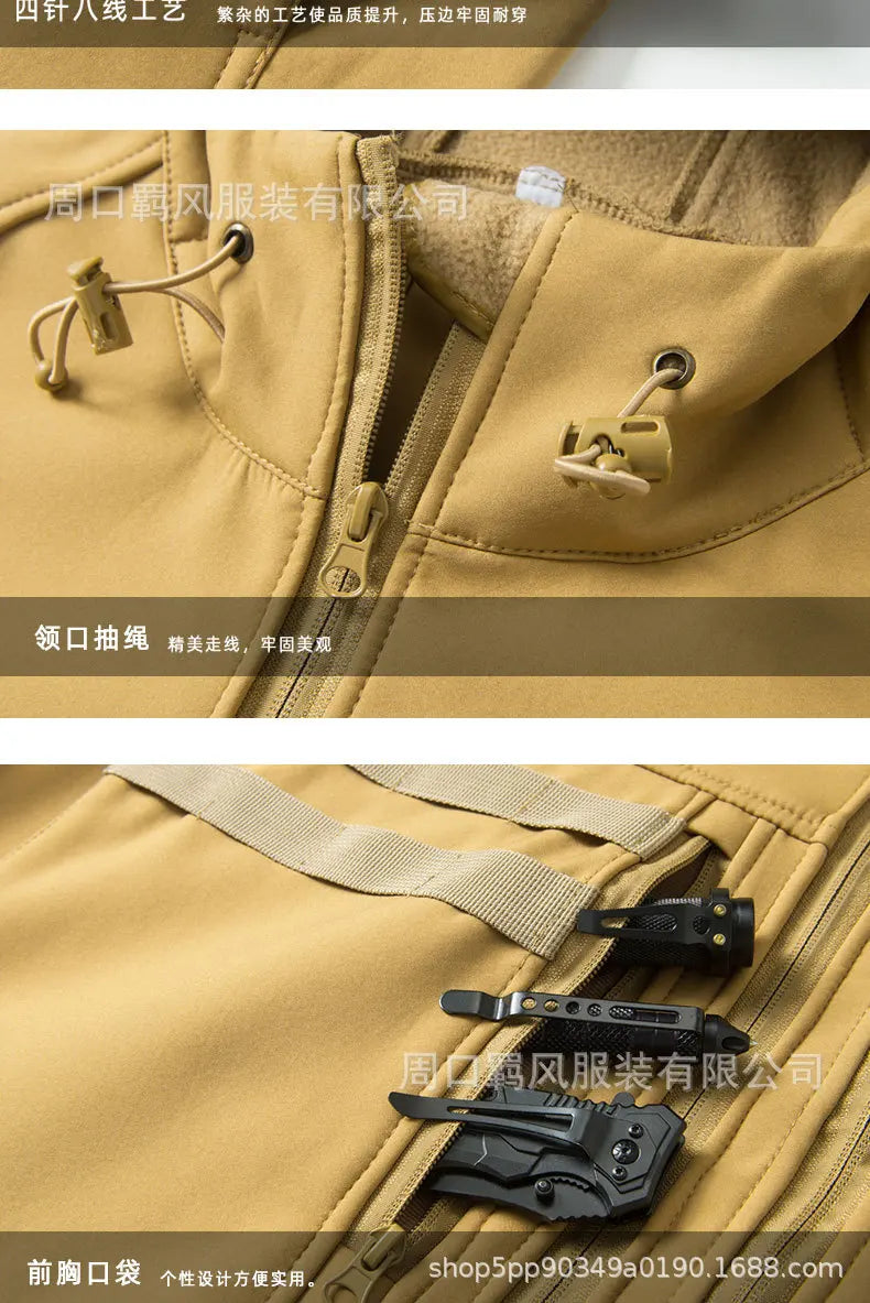 Insulated Waterproof Softshell Jacket