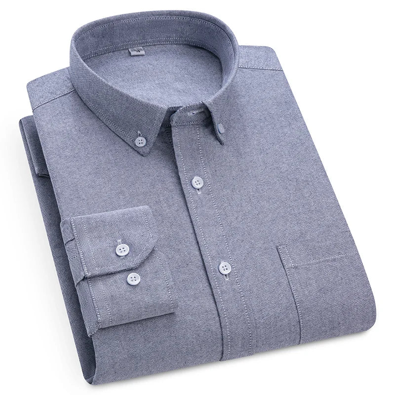Classic Cotton Long Sleeve Shirt