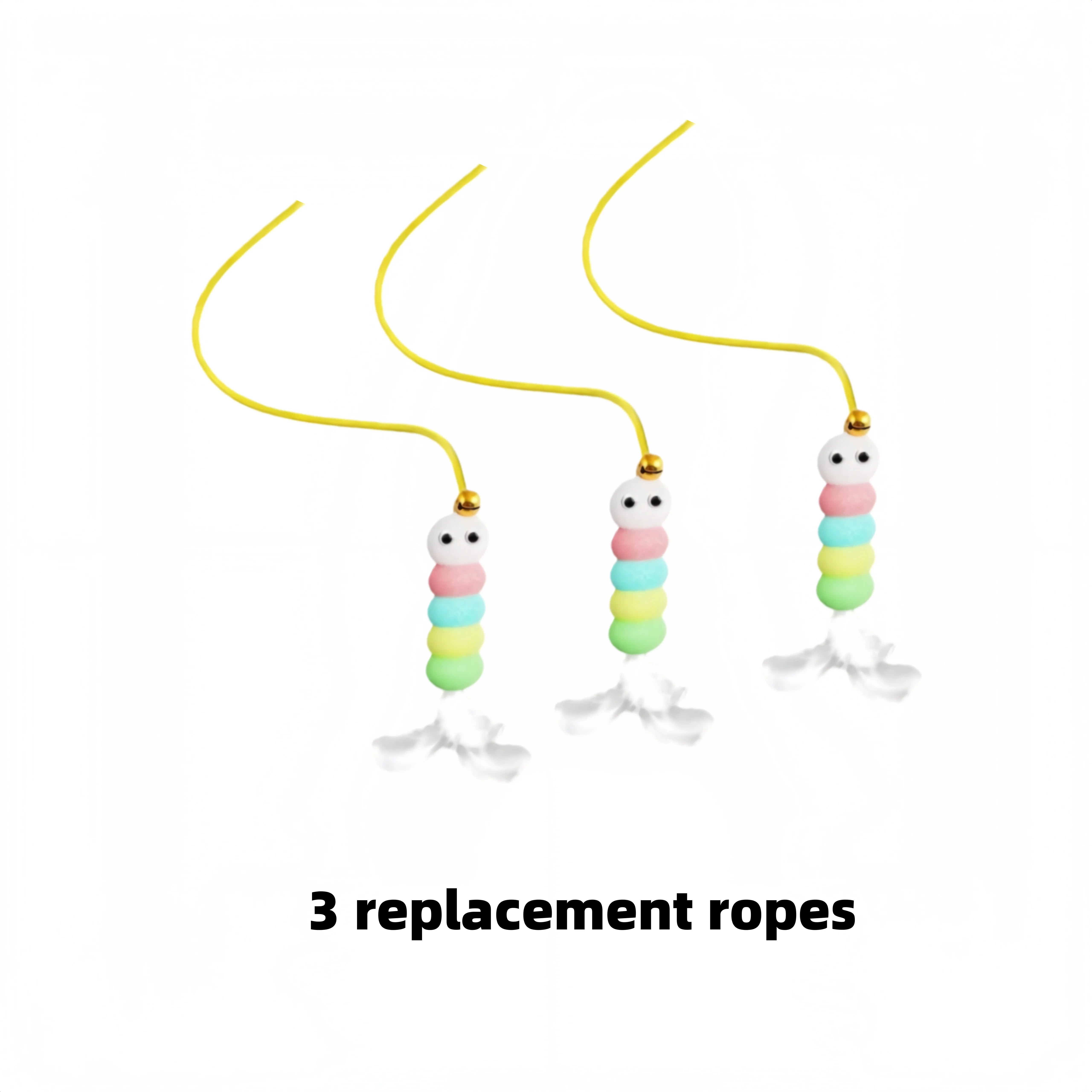 New Type Of Electric Cat Toy with 2 Ropes Smart Hanging Door Auto Swing Feather Toy A Self-entertainment And Cat-teasing Wonder