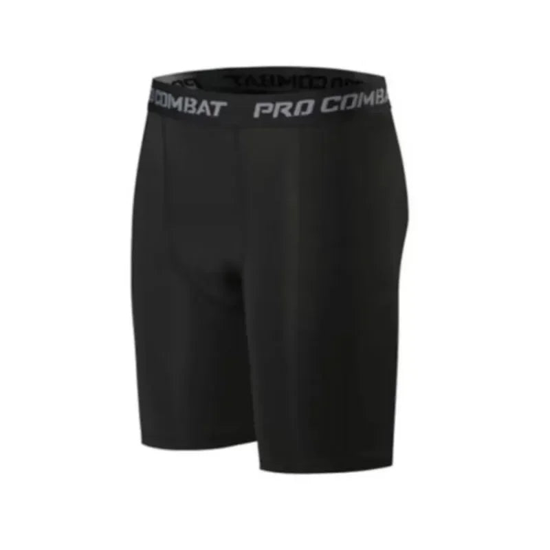 Men Compression Sports Boxer Briefs