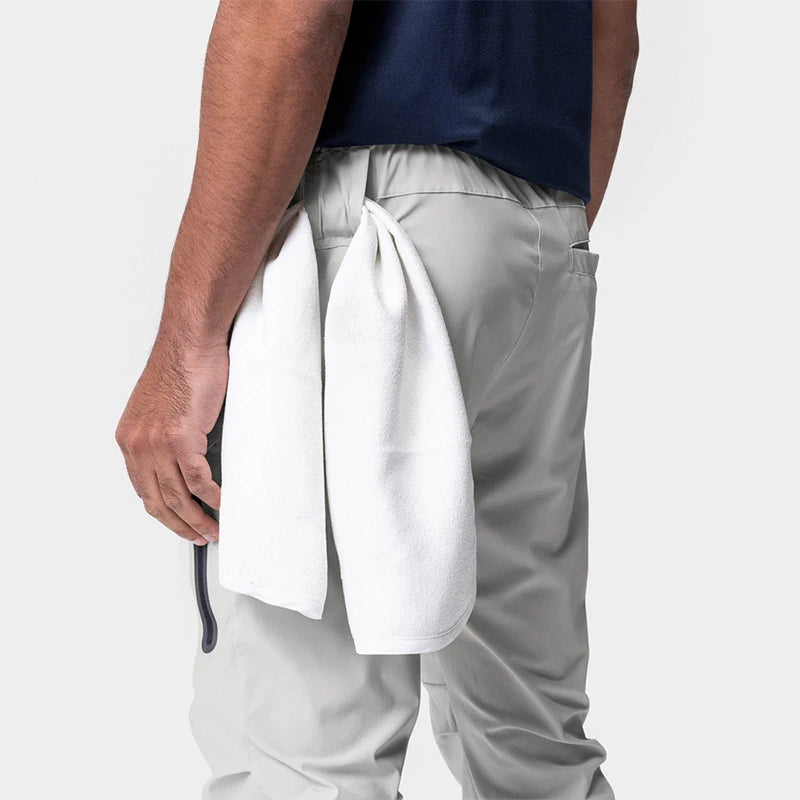 Men's Joggers Fitness Sweatpants Slim Fit Training Exercise Gym Jogging Track Marathon Loose Fit Rigorer Coordinated Sportswear