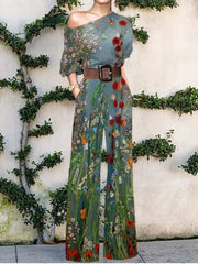 Chic Wide Leg Spring Jumpsuit