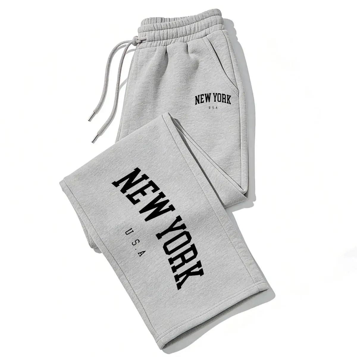 2026 NEW YORK Printed Jogger Pants for Men & Women High Quality Breathable Sweatpants for Running Casual Wear