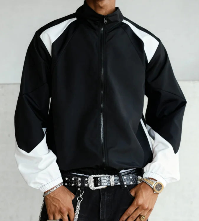 Lightweight Color Block Jacket