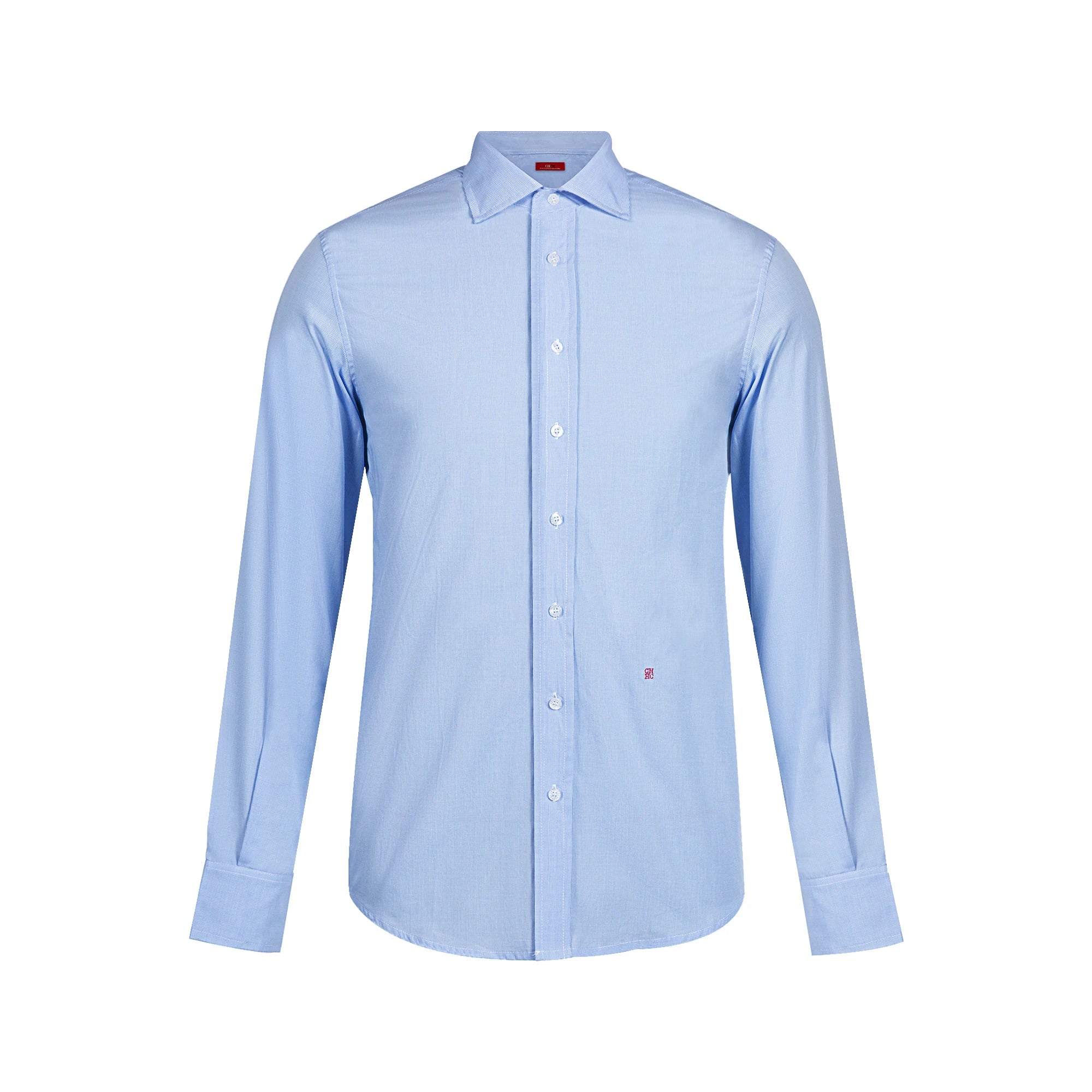 Embroidered Plaid Casual Street Shirt