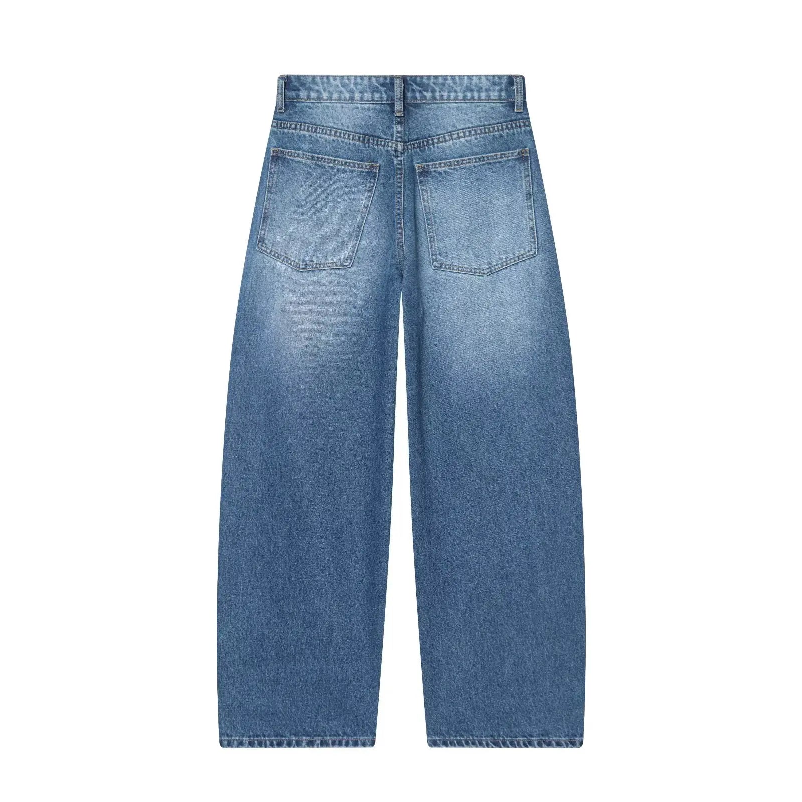 Baggy Straight Denim Street Jeans