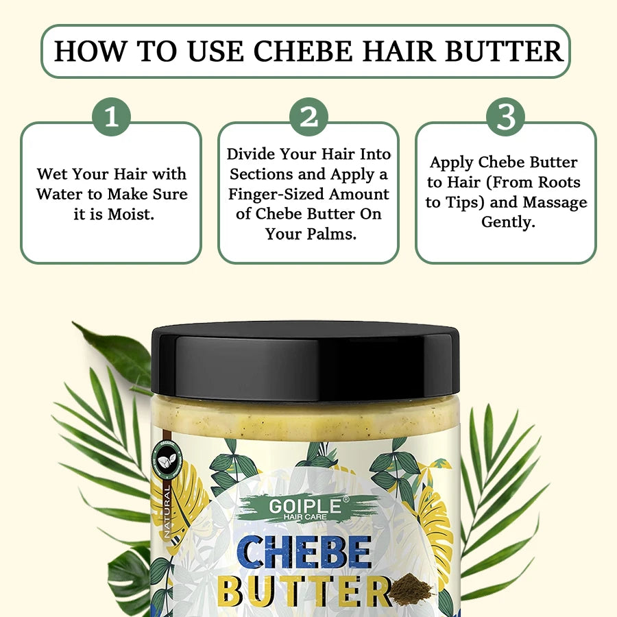 Hair Care 5pcs Rosemary & Chebe Oil Men and Women Dry Frizzy Hair Moisturize Nourish Products Chebe Butter & Powder with Serum