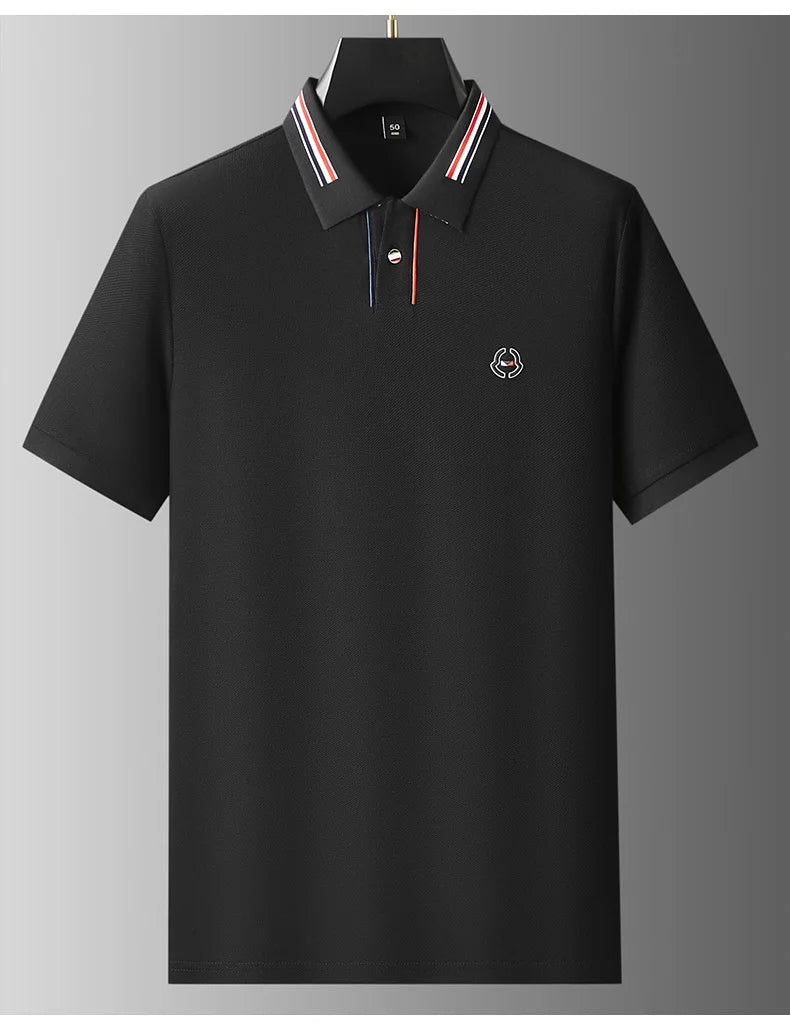 Luxury Cotton Embroidered Summer Polo