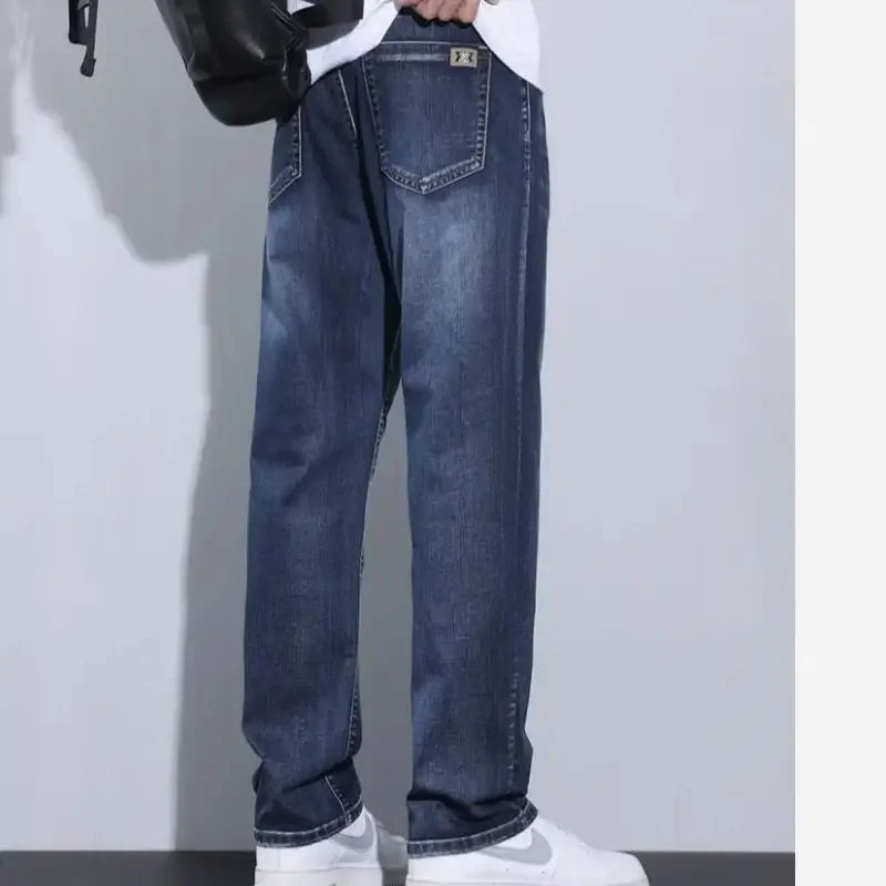 Relaxed Straight Denim Comfort
