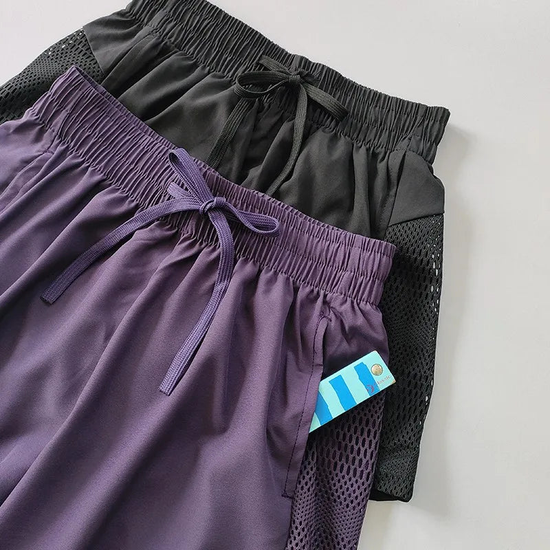 High Waist Yoga Training Shorts