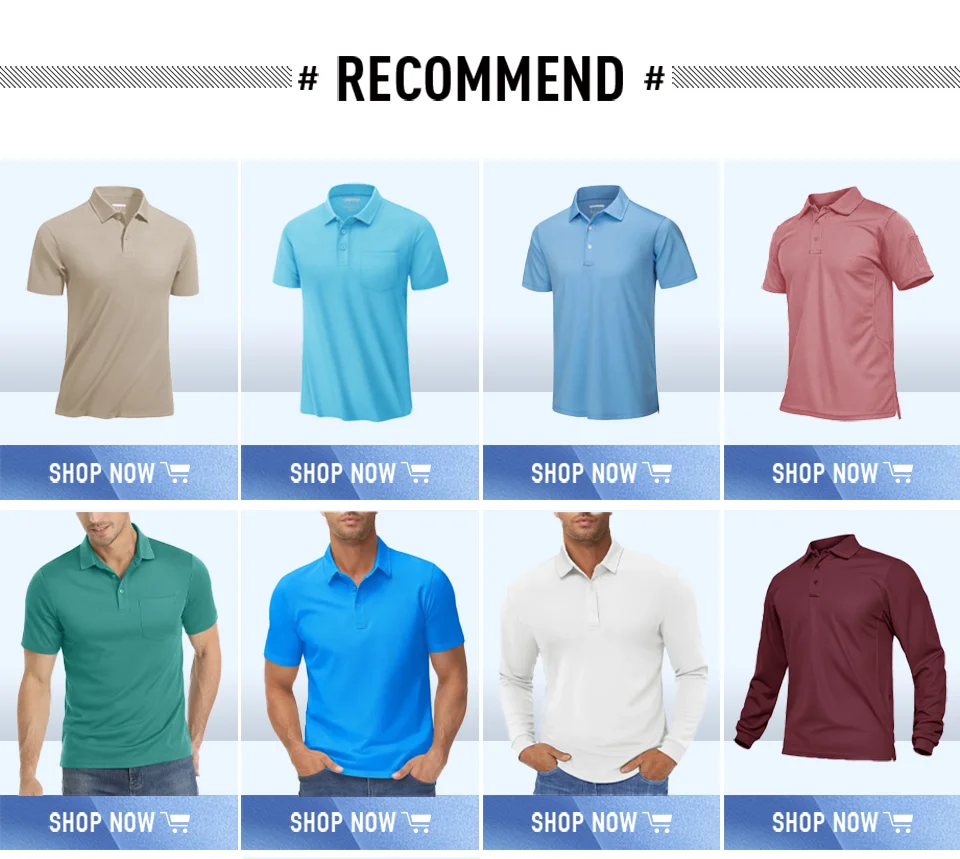 Quick Dry Lightweight Golf Polo