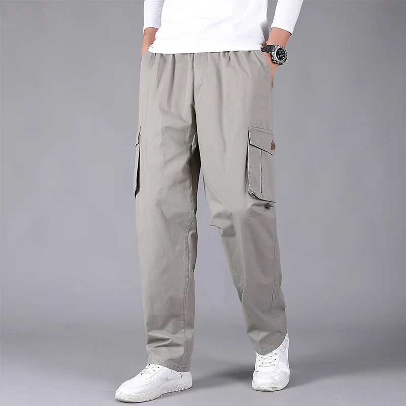 Large Size Casual Cargo Pants