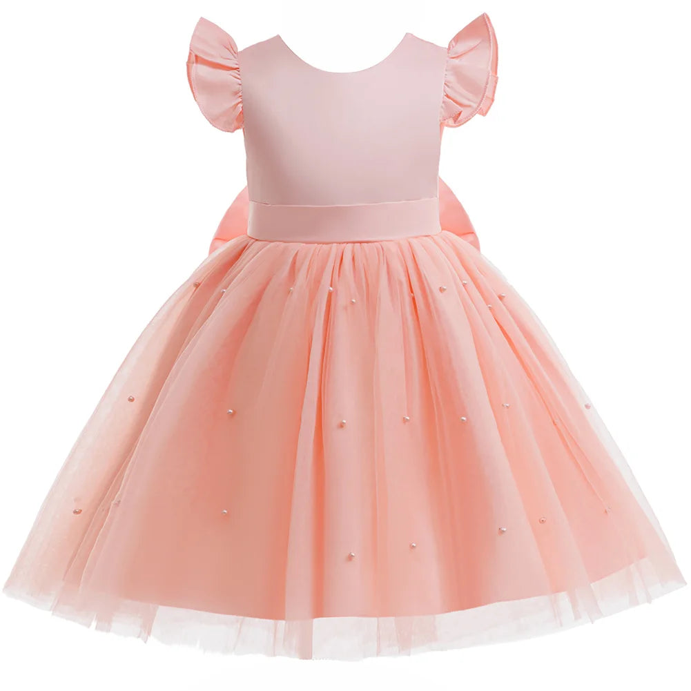 Elegant Bow Princess Party Dress