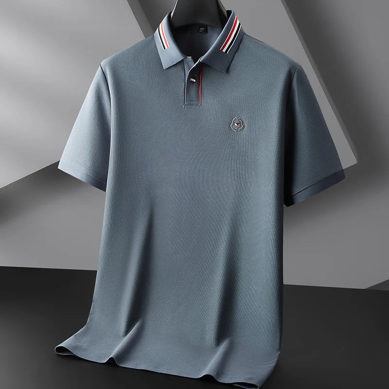 Luxury Cotton Embroidered Summer Polo