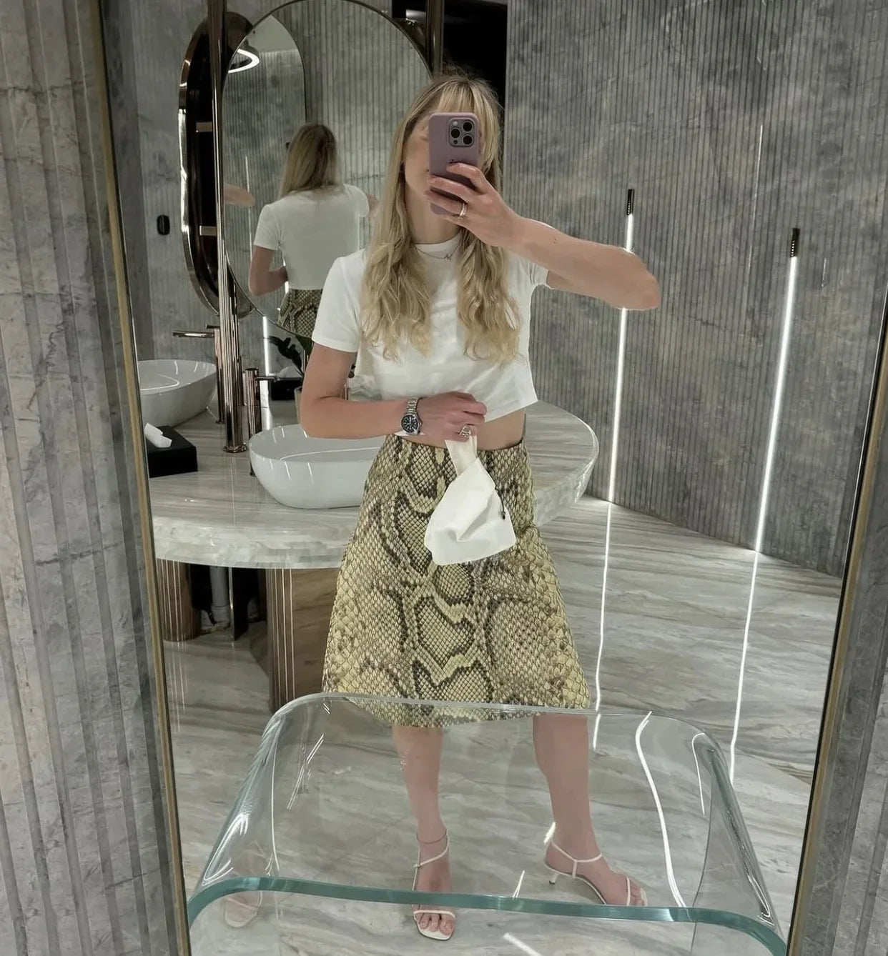 Snakeskin Printed Fashion Premium Edition