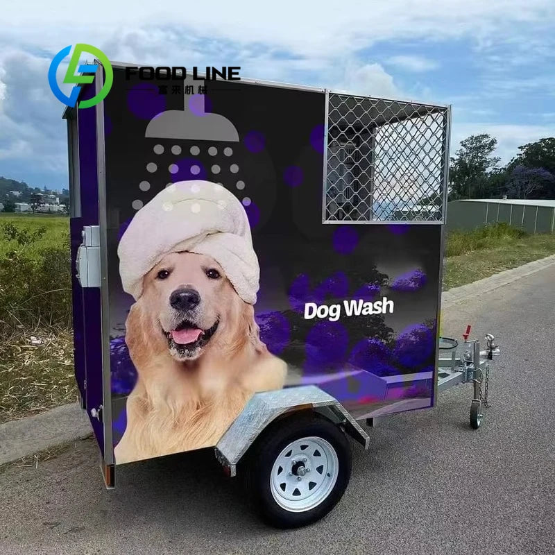 Fully Equipped Mobile Grooming Trailer