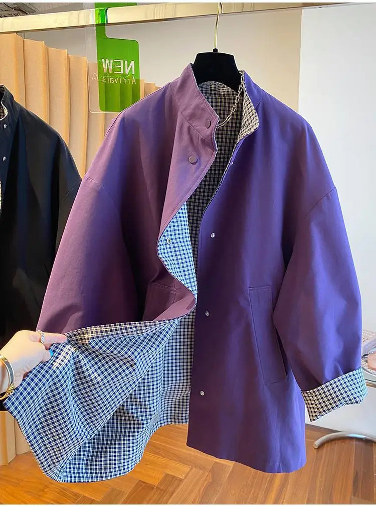 Casual Loose Windbreaker Trench Coat