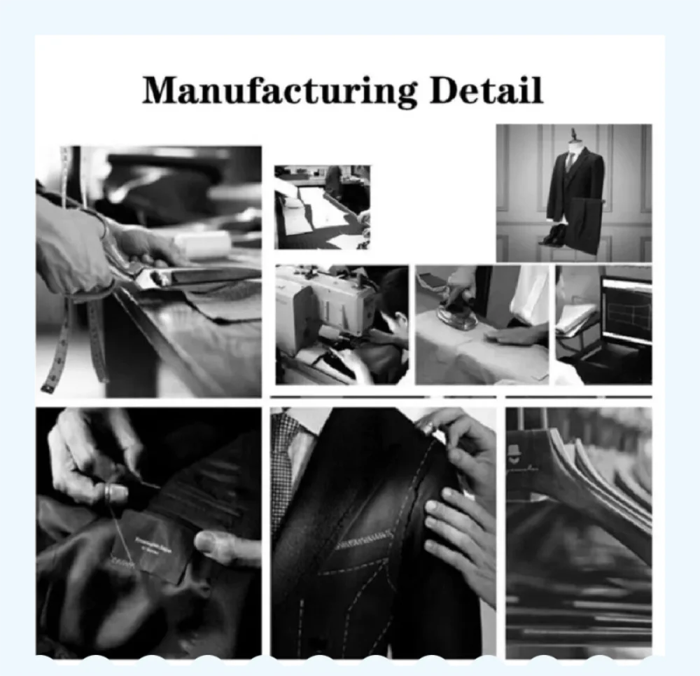 Modern Double Breasted Business Suit